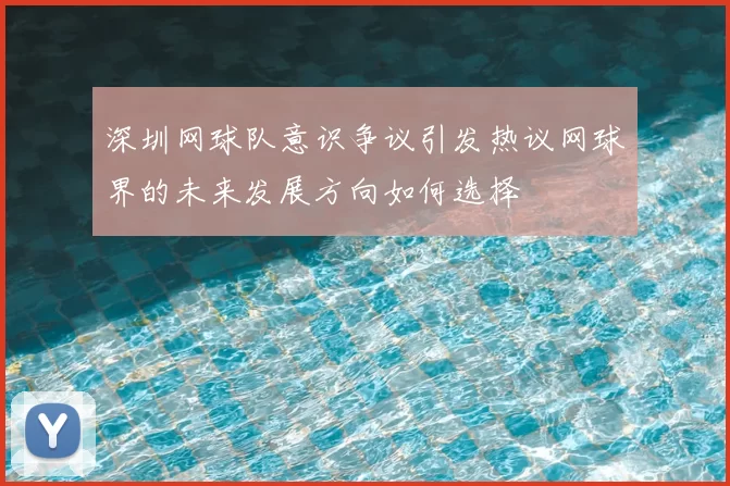 深圳网球队意识争议引发热议网球界的未来发展方向如何选择