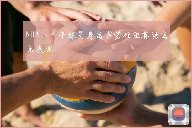 NBA小个子球员身高劣势难阻赛场高光表现