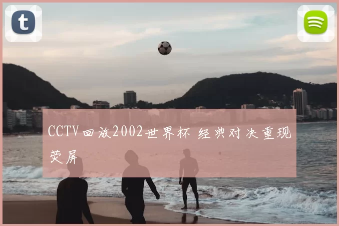 CCTV回放2002世界杯 经典对决重现荧屏